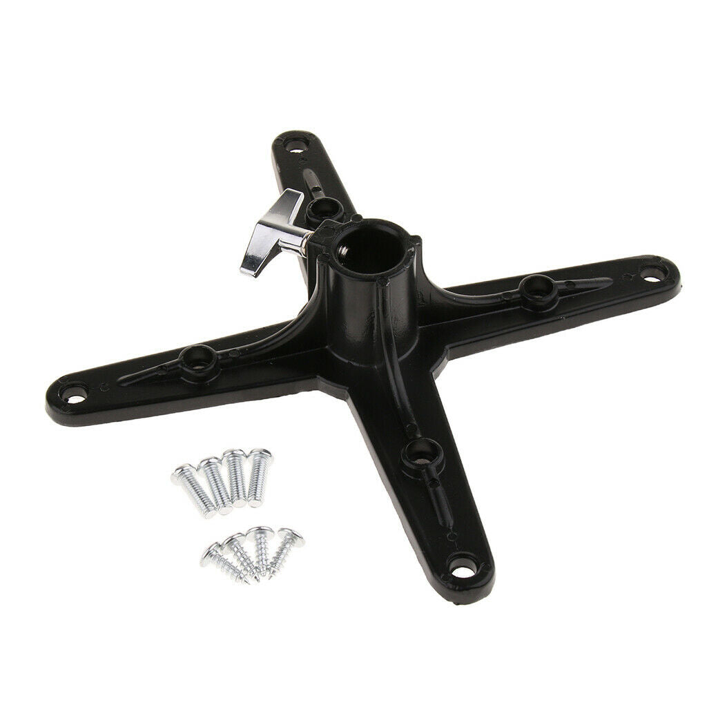 Metal Drum Stool Tripod Base Anti-slip Feet for Kids Adults