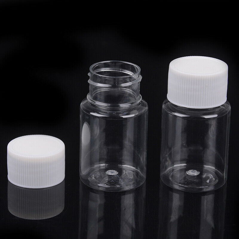 2Pcs 30ml plastic paint bottle transparent plastic bottle LDUKHGUKJ Rf
