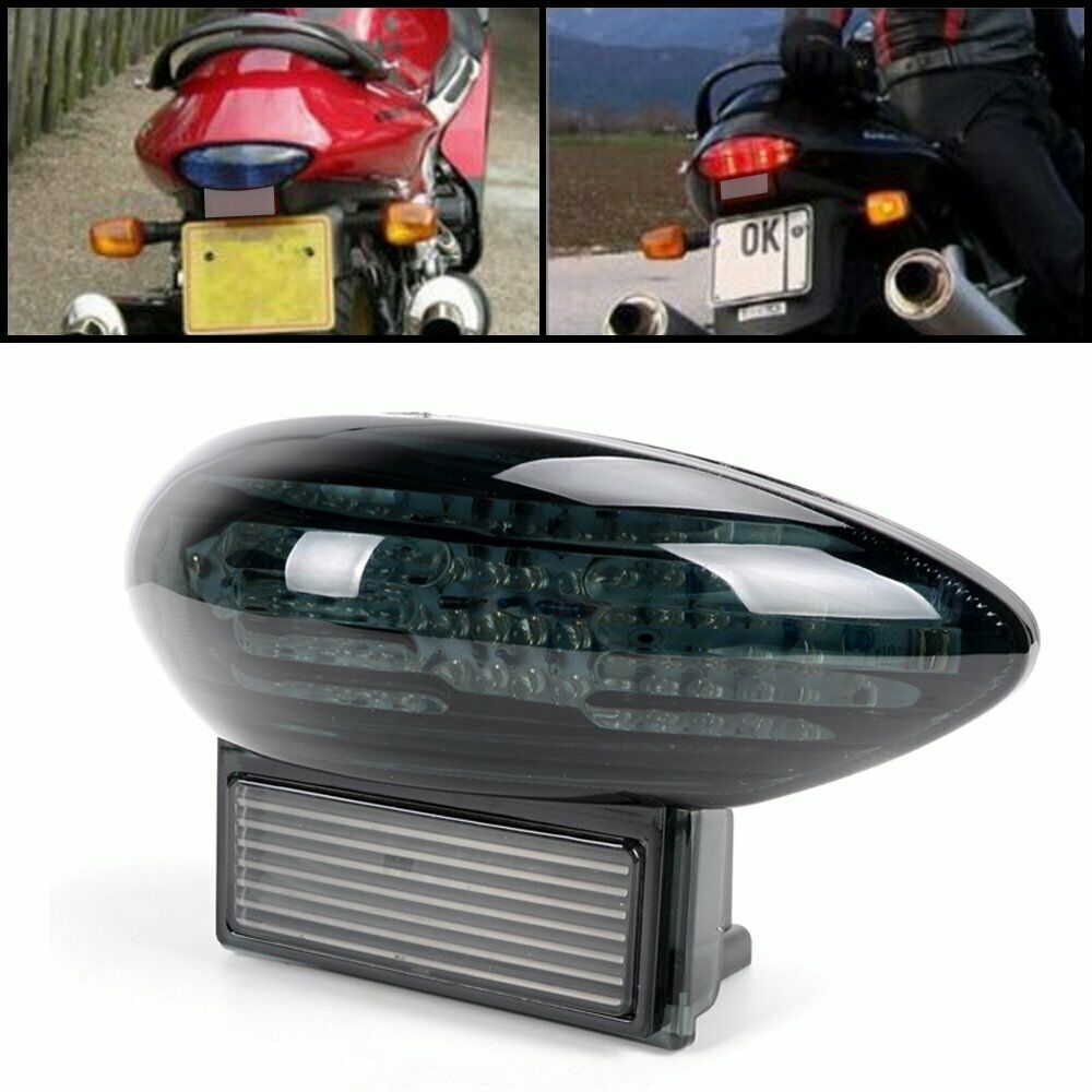 Smoke LED Integrated Tail Light Turn Signal For Suzuki Hayabusa GSX1300R 99-07
