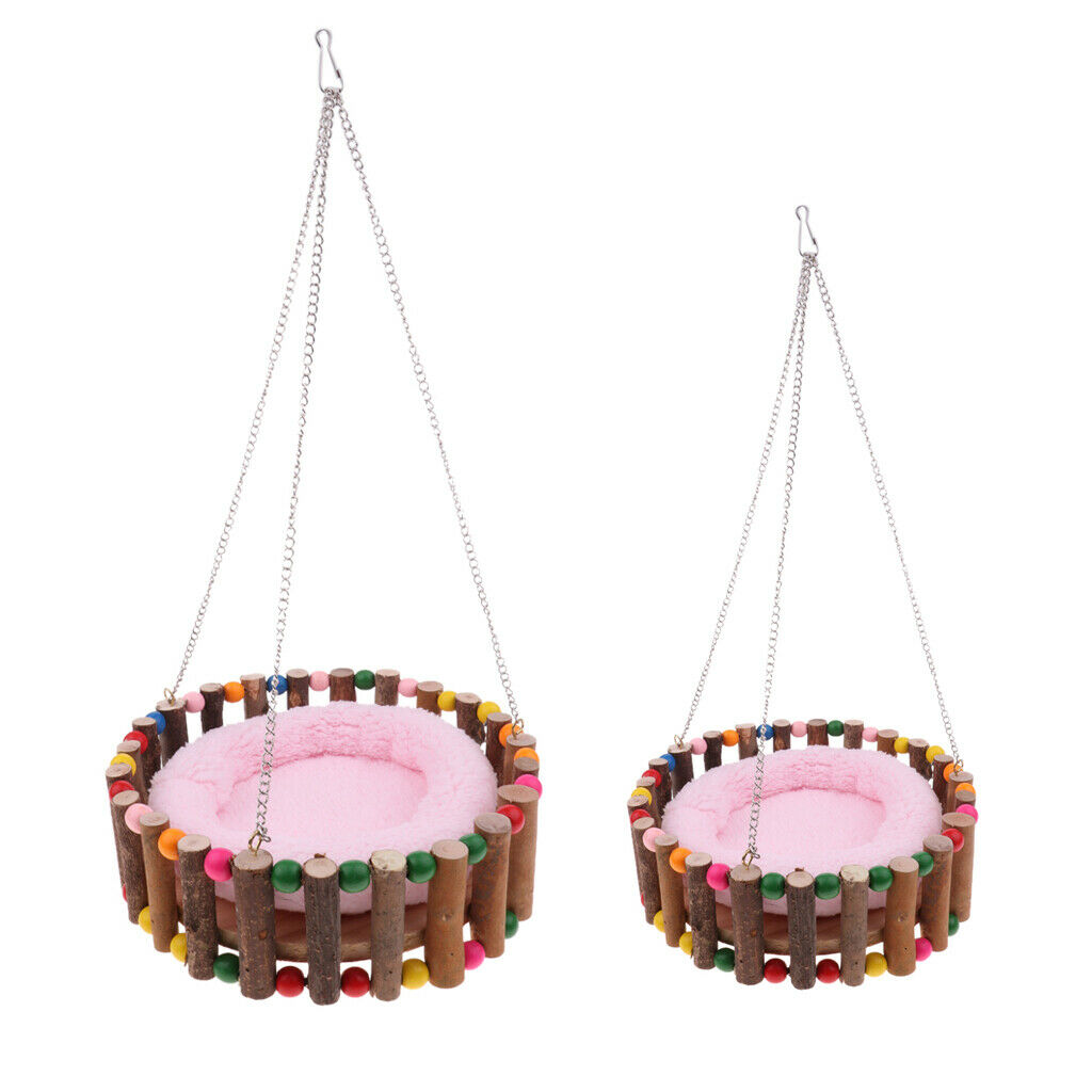 Pet Rat Hamster Hammock Hanging Bed House Small Comfort Pet Nest Random S