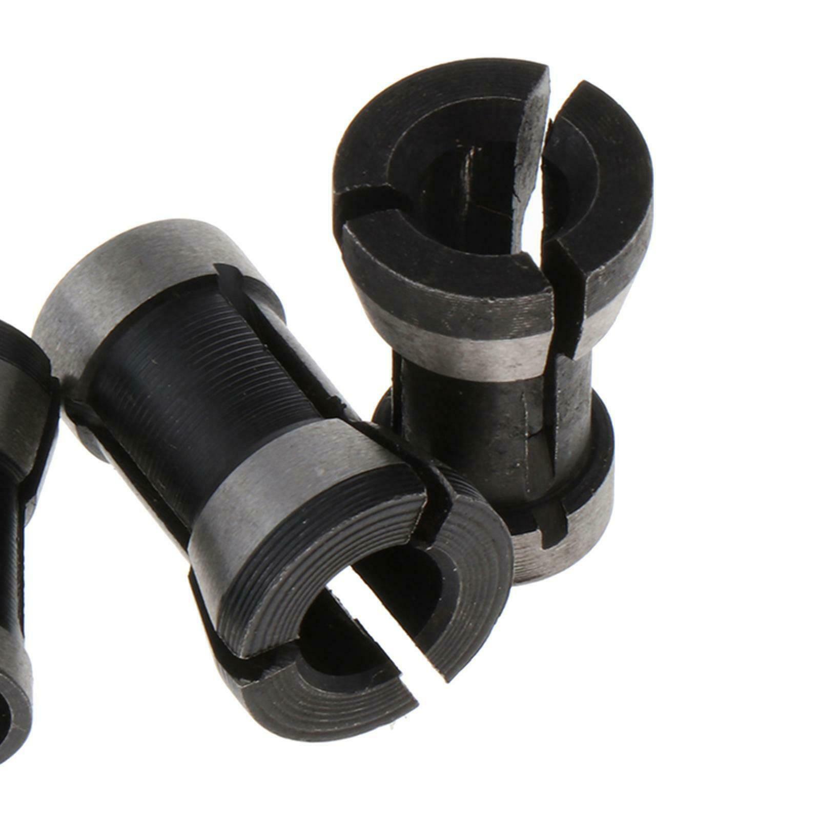 3pcs Router Mandrel Collet Chuck 6mm ~ 8mm Rod Router Trim Molding Machine