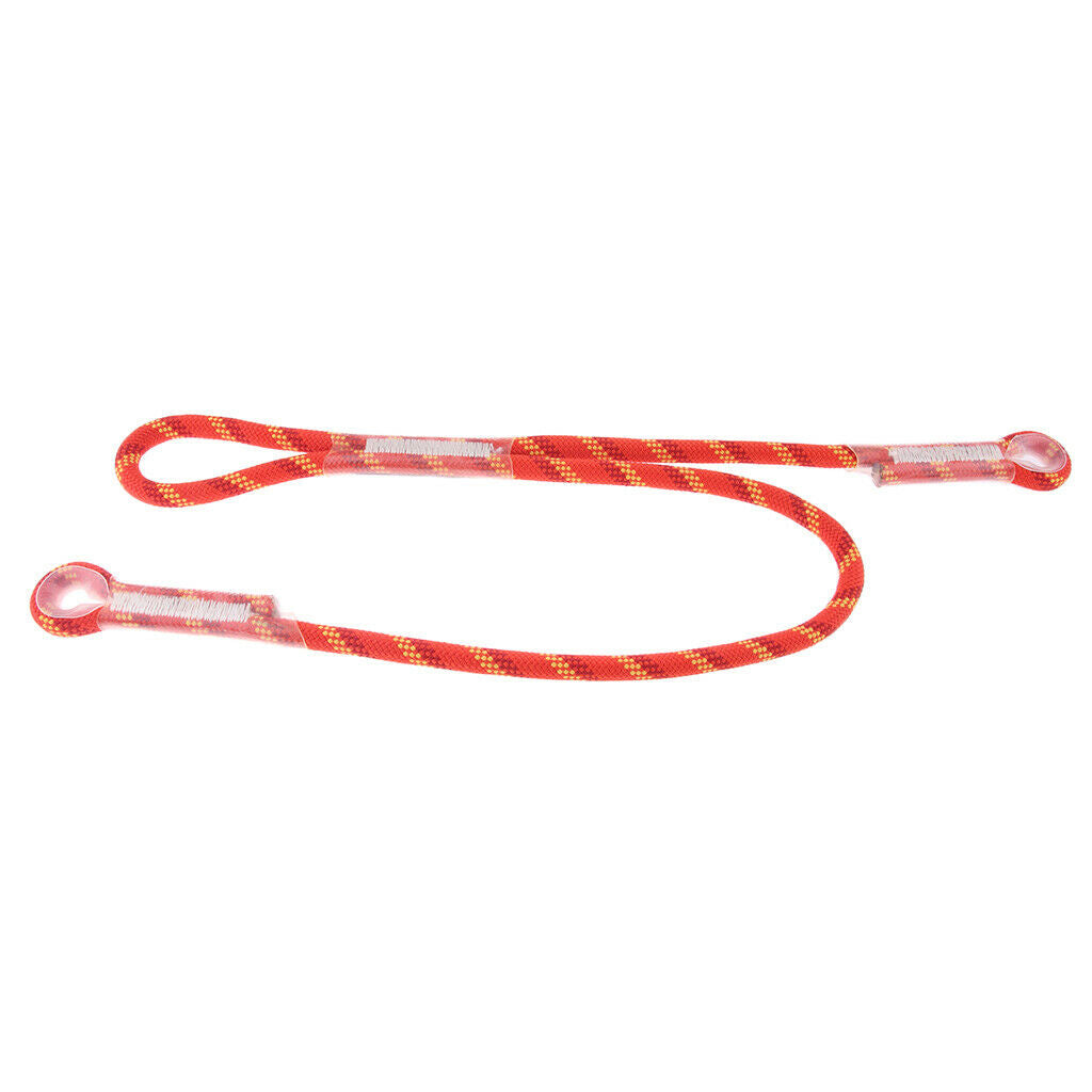 10.5mm Y Type Prusik Cord Braided Pre Sewn Loop Rope Heat Resistant for Outdoor