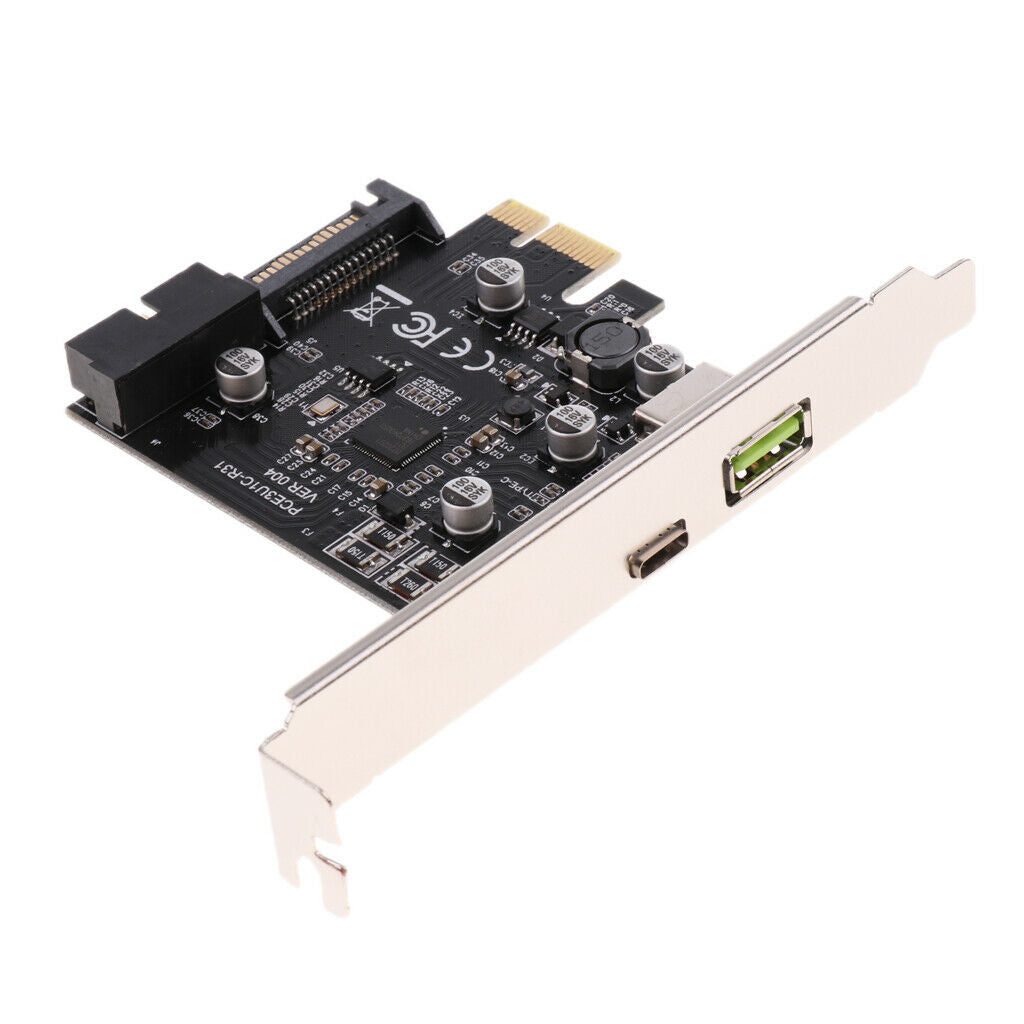 Controller Board USB3.1 Converter PCI Express High Speed â€‹â€‹Fast Port 1 Port