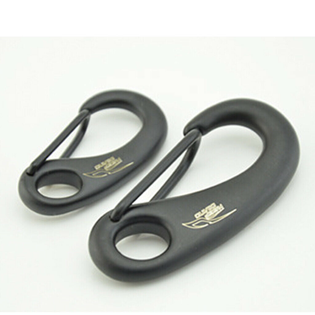 Scuba Diving Stainless Steel Egg Quick Link Carabiner Snap Hook Clip 50mm