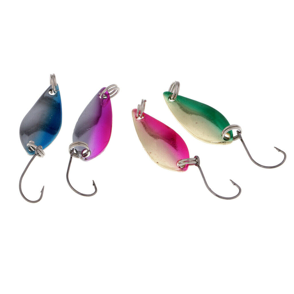 13Pcs/Pack Metal Baits Spoon Lure Fishing Lures Saltwater Baits Bass