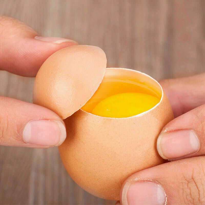 Stainless Steel Egg Topper Cutter Shell Opener Boiled Raw Egg Open ScissorsS Lt