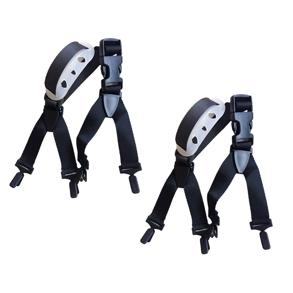 2 Pcs Safety Helmet Chin Strap Universal Hardhat Adjustable Strap,One Size