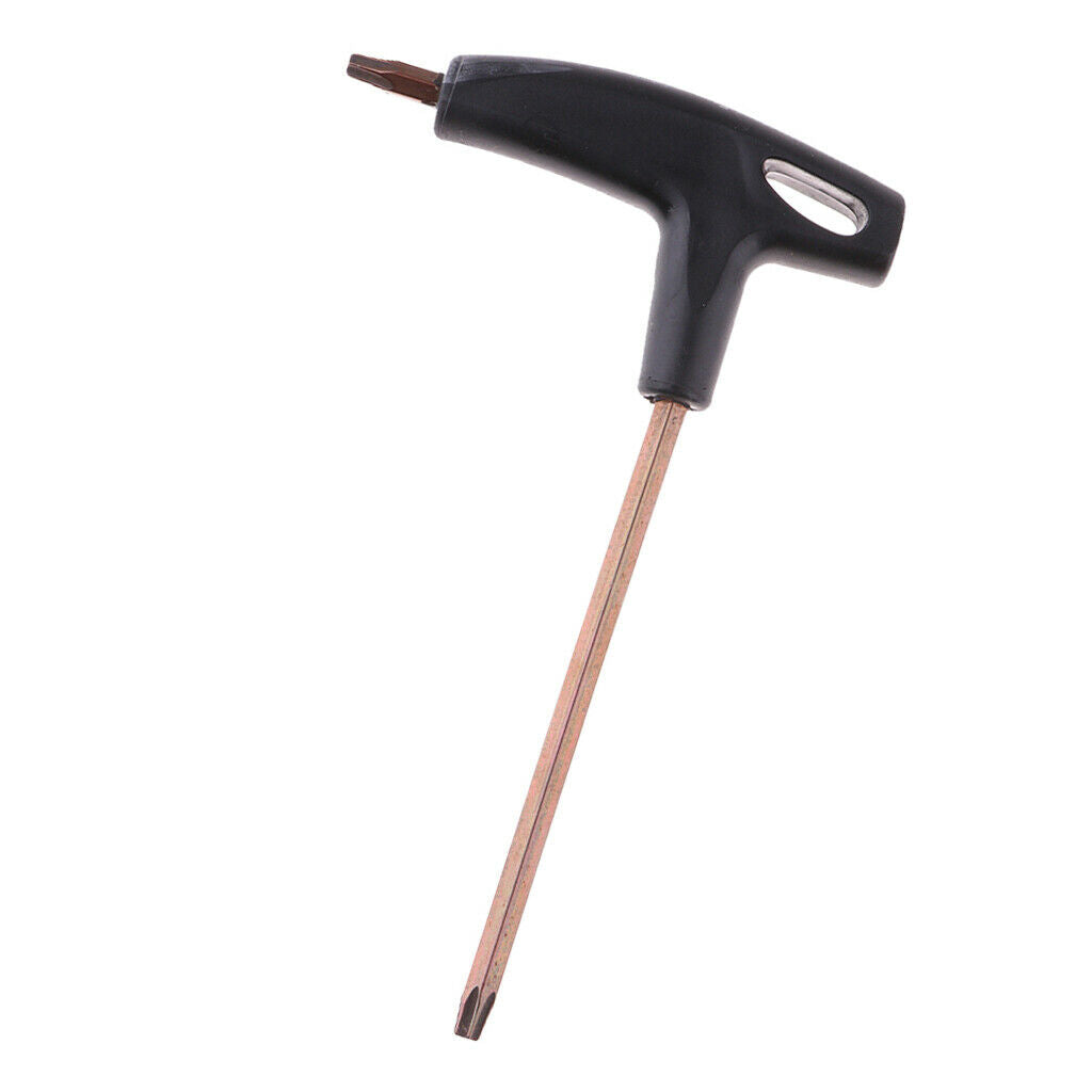 T25 T-Handle Security Torque Star Key  Alloy Steel Screwdriver Wrench for Bike