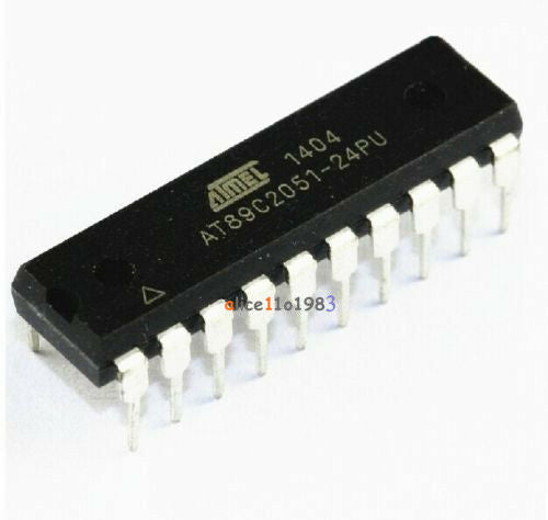 10PCS AT89C2051-24PU AT89C2051 MICROCONTROLLER IC ATMEL DIP-20