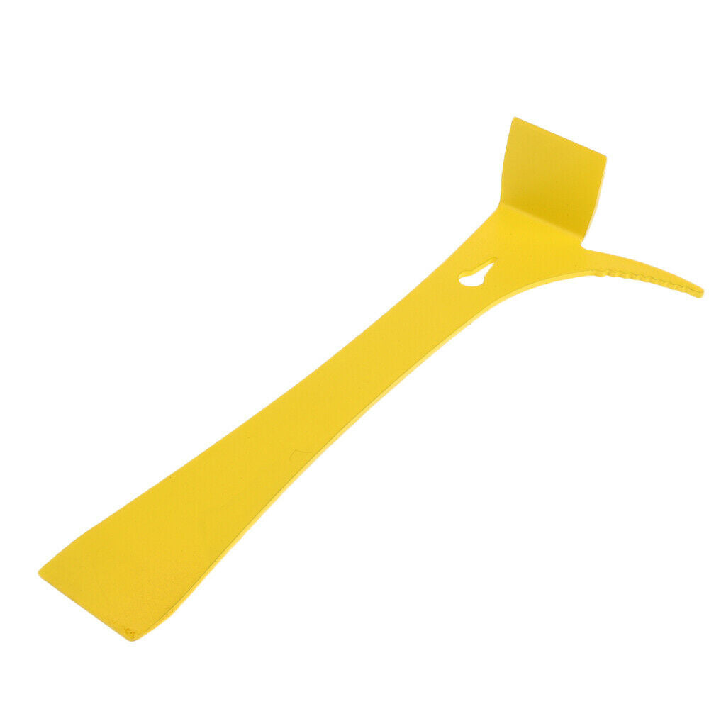 Metal Bee  Hook Scraper Stainless Steel Beekeeping Tool Equipment-Yellow