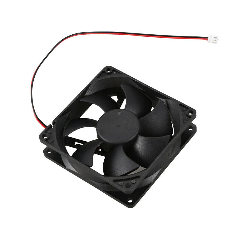 92mm x92mm x 25mm DC 12V 2Pin 65.01CFM Computer Case CPU Cooler Cooling Fan E3M7