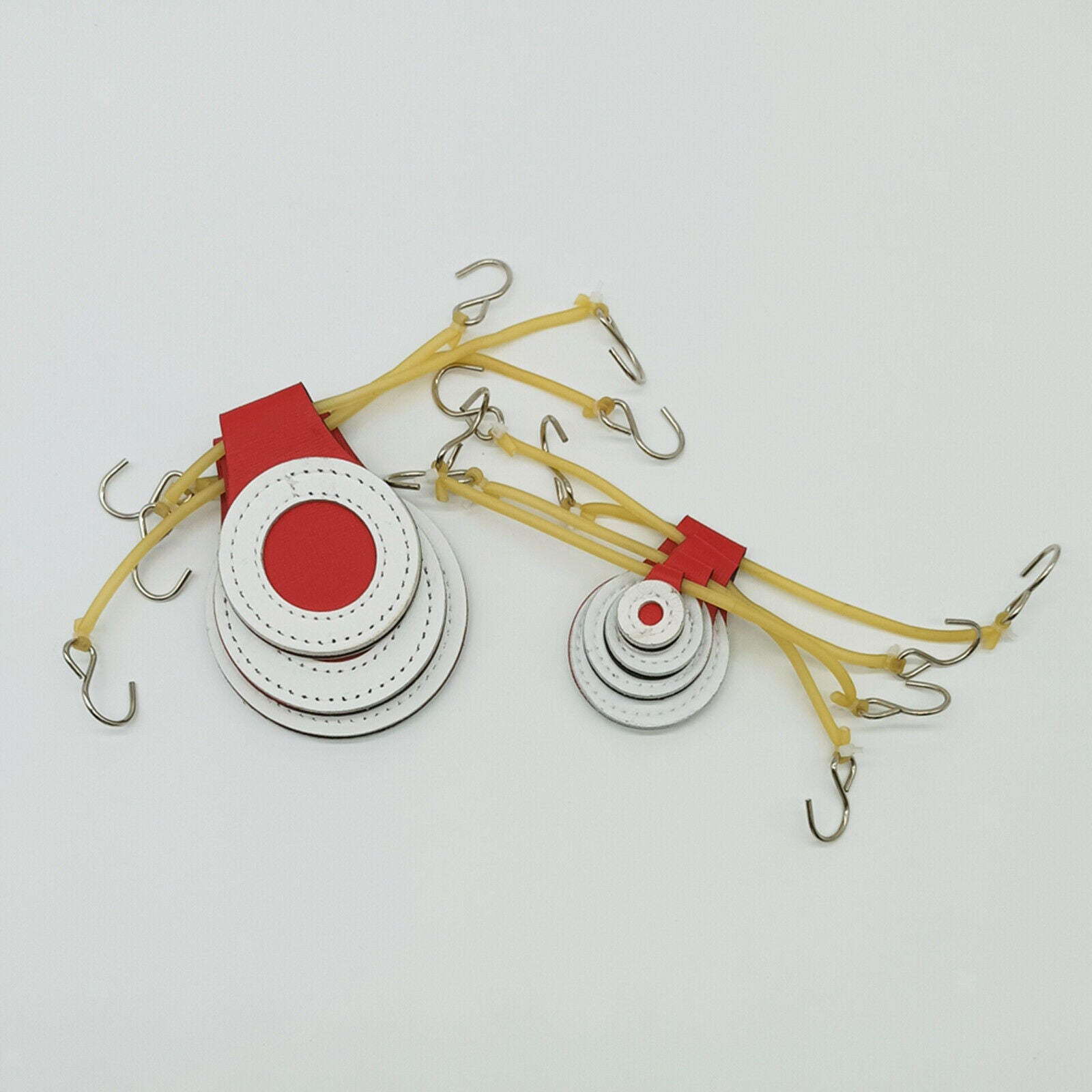 7pcs Shooting Spinner Target Swinging Blowgun Resetting Targets Markers