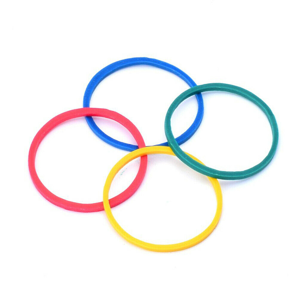 100 Pieces Colorful Elastic Rubber Bands For Tattoo Gun Machine Supplies