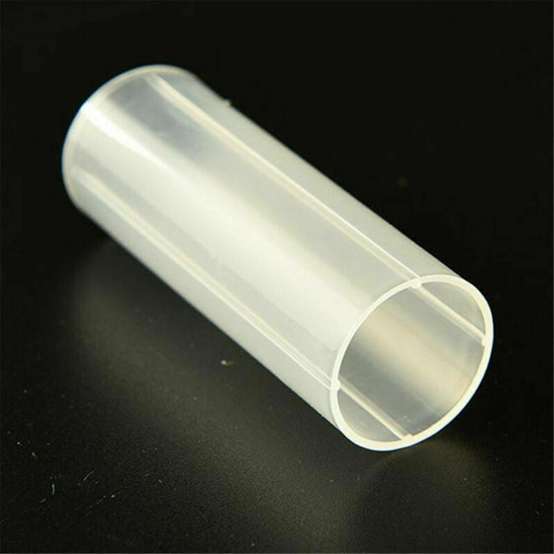 10Pcs Plastic 18650 Battery Holder Tube For Flashlight Torch Lamp Light 6.15cm