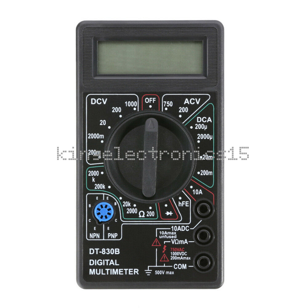 Multimeter DT-830B/XL830L/VC921/DT9205A/MS8233E Voltmeter Ammeter Tester Digital