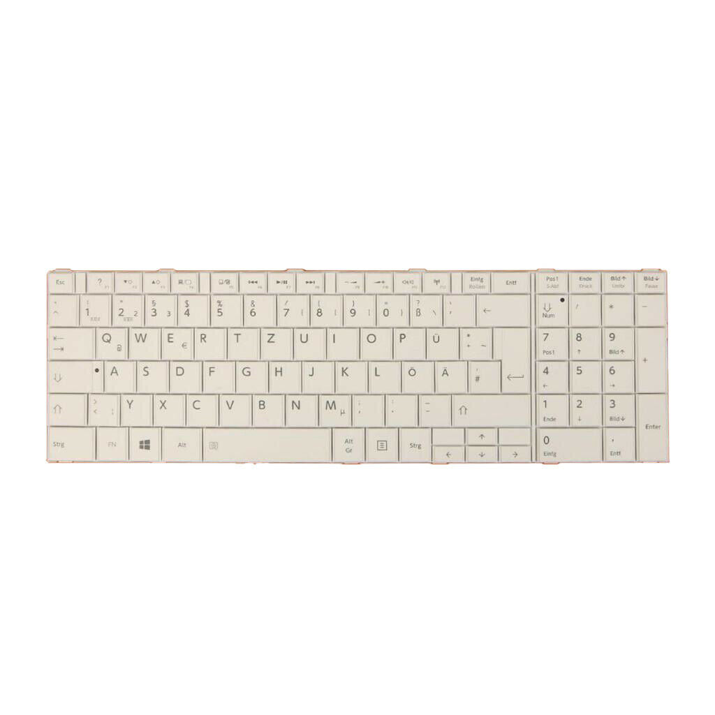 1pc GR German Germany Keyboard For   Satellite C850 C850D