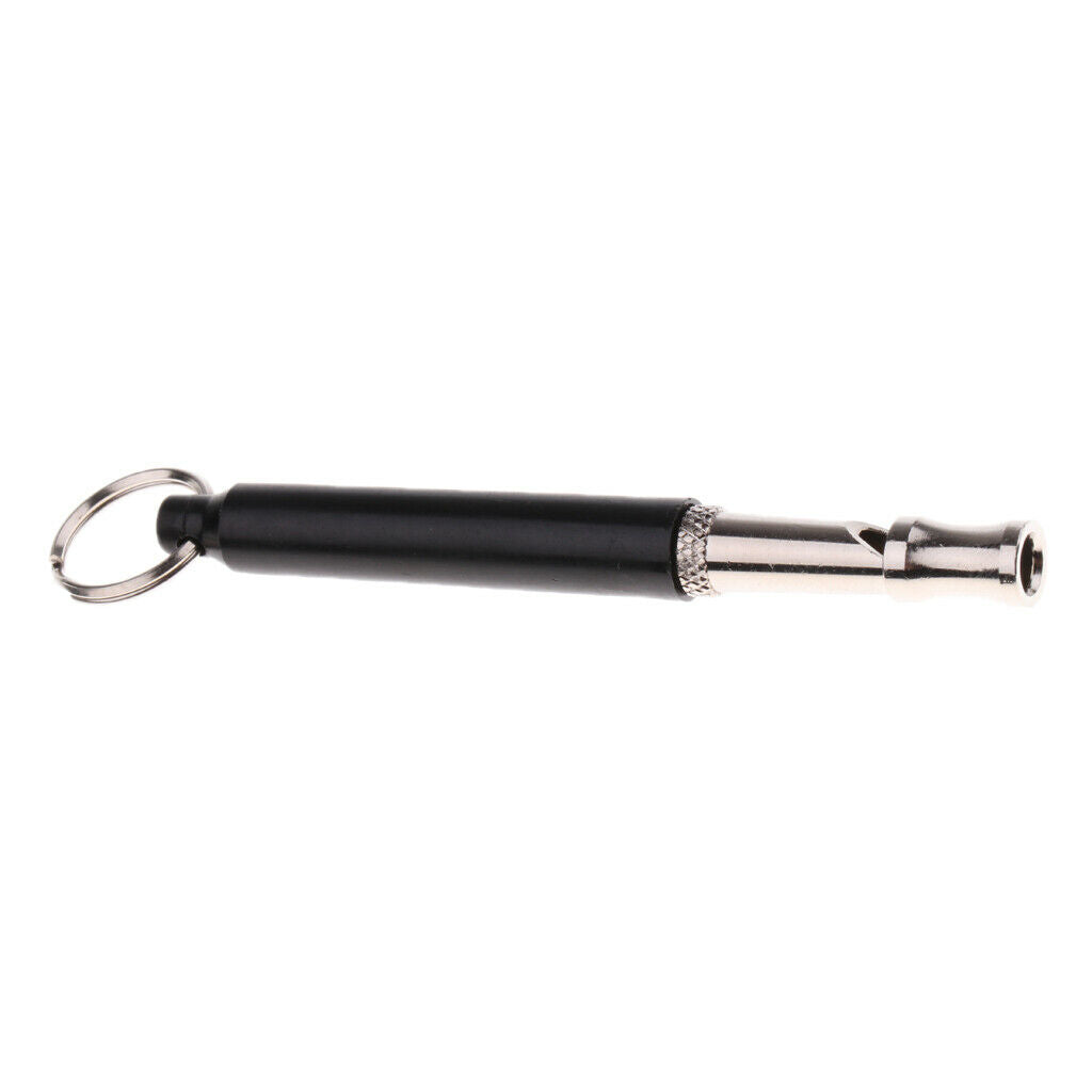 Ultrasonic Sound Pitch Silent Dog Pet  Training Whistle Key Chain New