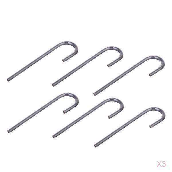 6x Acrylic Pipe U Shape Pipe Bend For Aquarium Co2 System / Diffuser