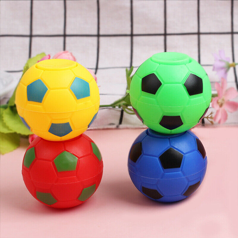 Football Fingertips Finger Gyro Spinner Stress Relief Toys Footballs Top .l8