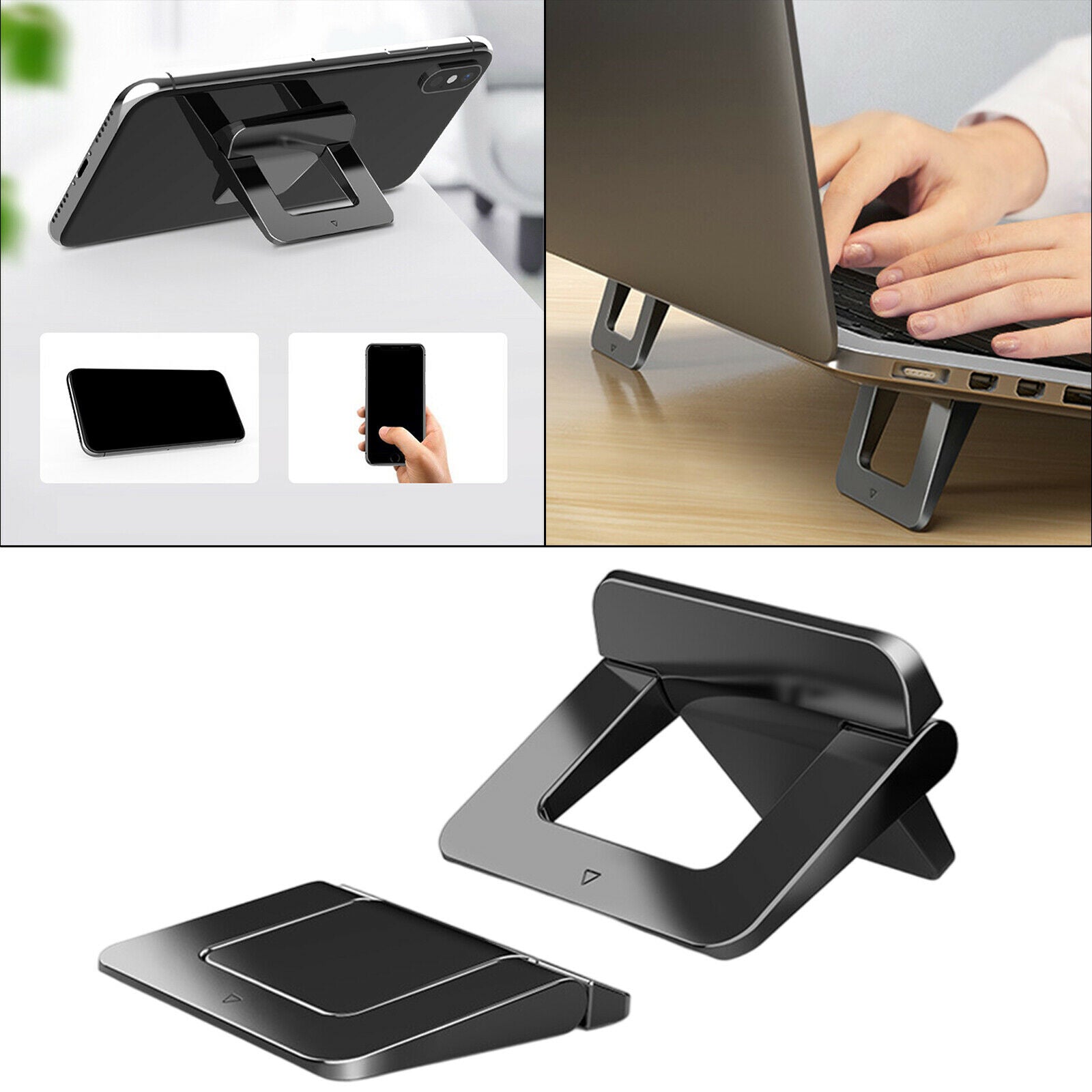 1 Pair Laptop Stand Base Desktop Holder for Laptop Tablets Accessories
