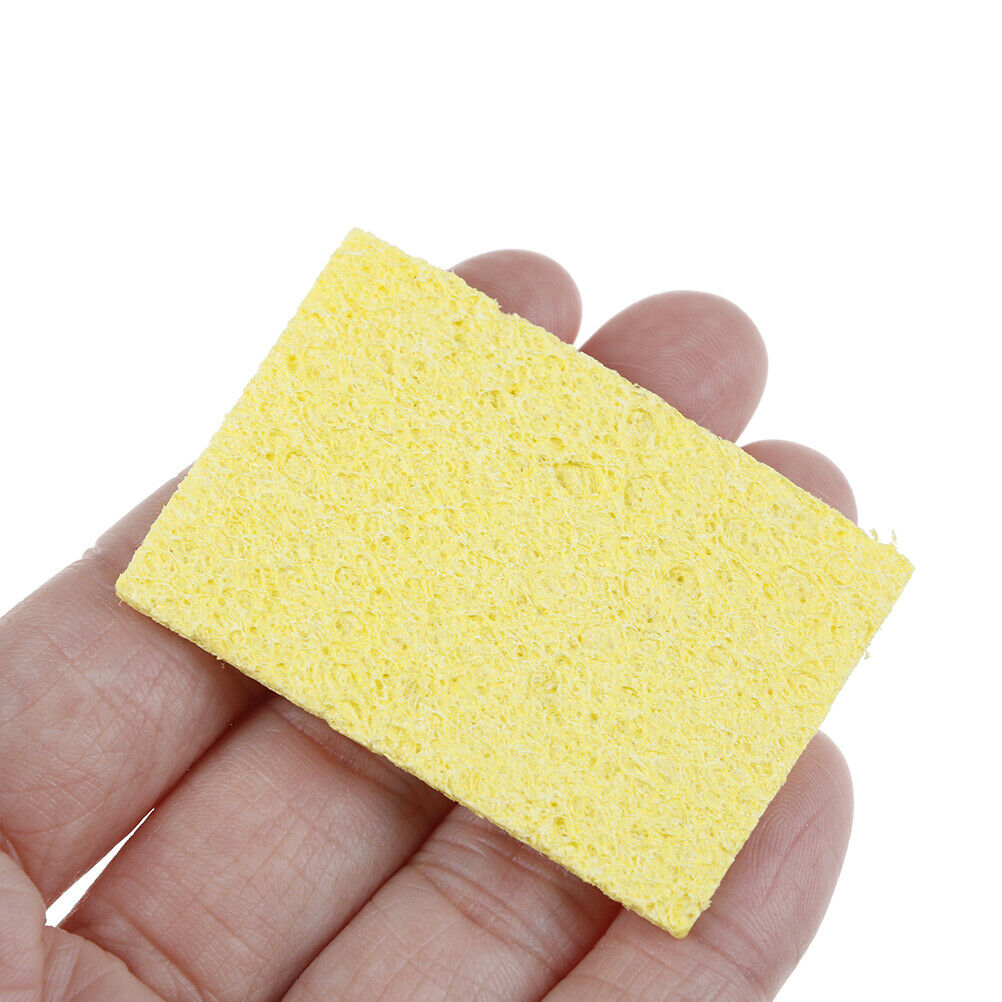 5Pcs Cleaning Sponge Cleaner fr Enduring Electric Welding Soldering Iron Fad US