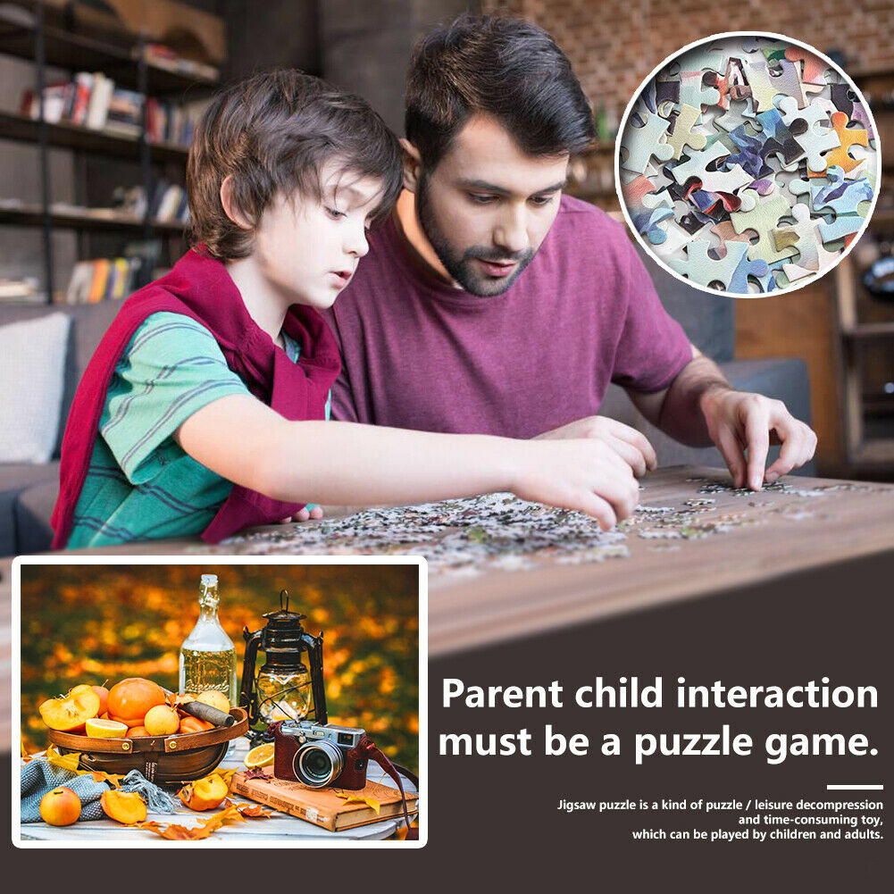 1000pcs DIY Fruit Camera Puzzle Educational Learning Assembling Jigsaw Toys @