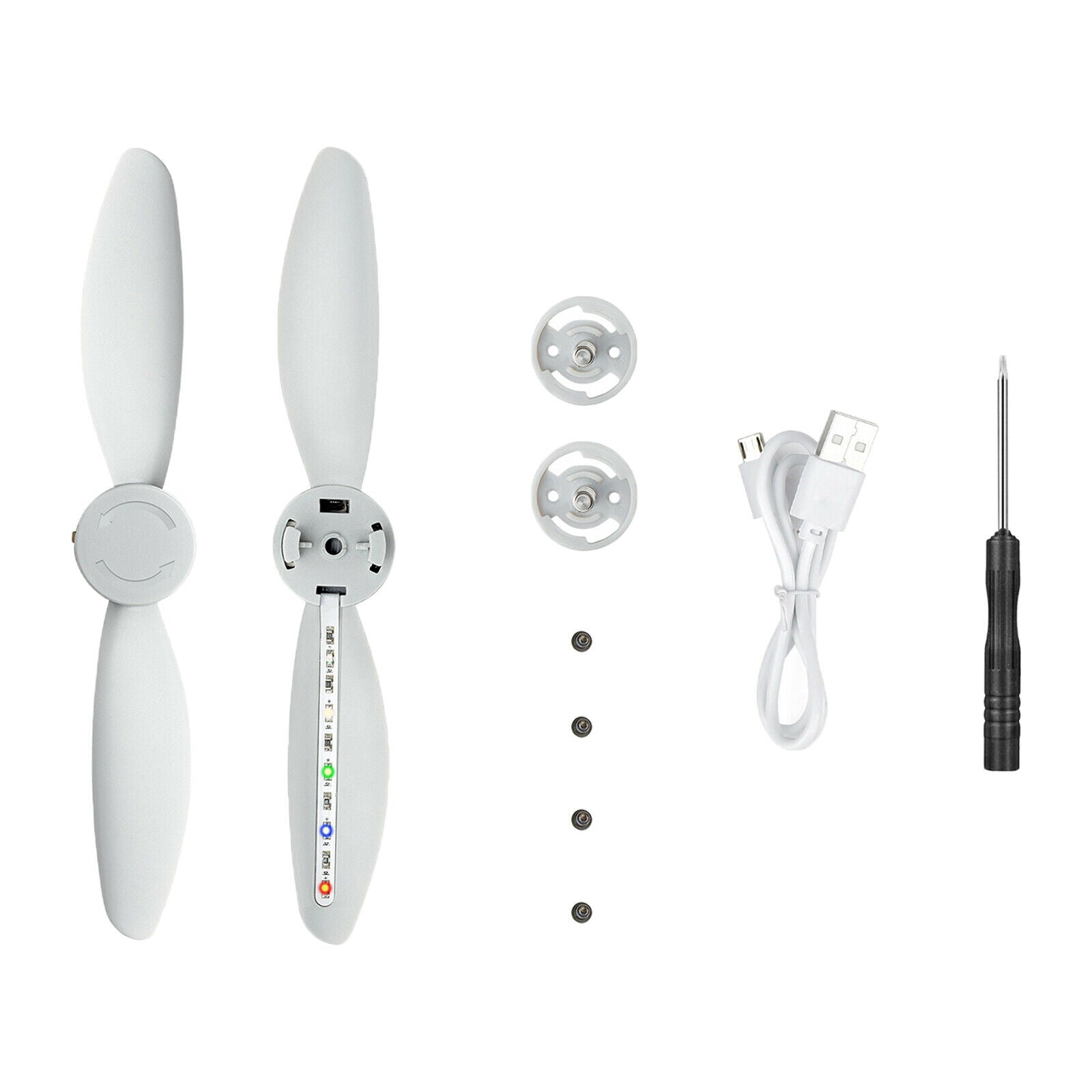 RC Rechargable Propeller Lightweight Quick Release for DJI Mini 2 Accs