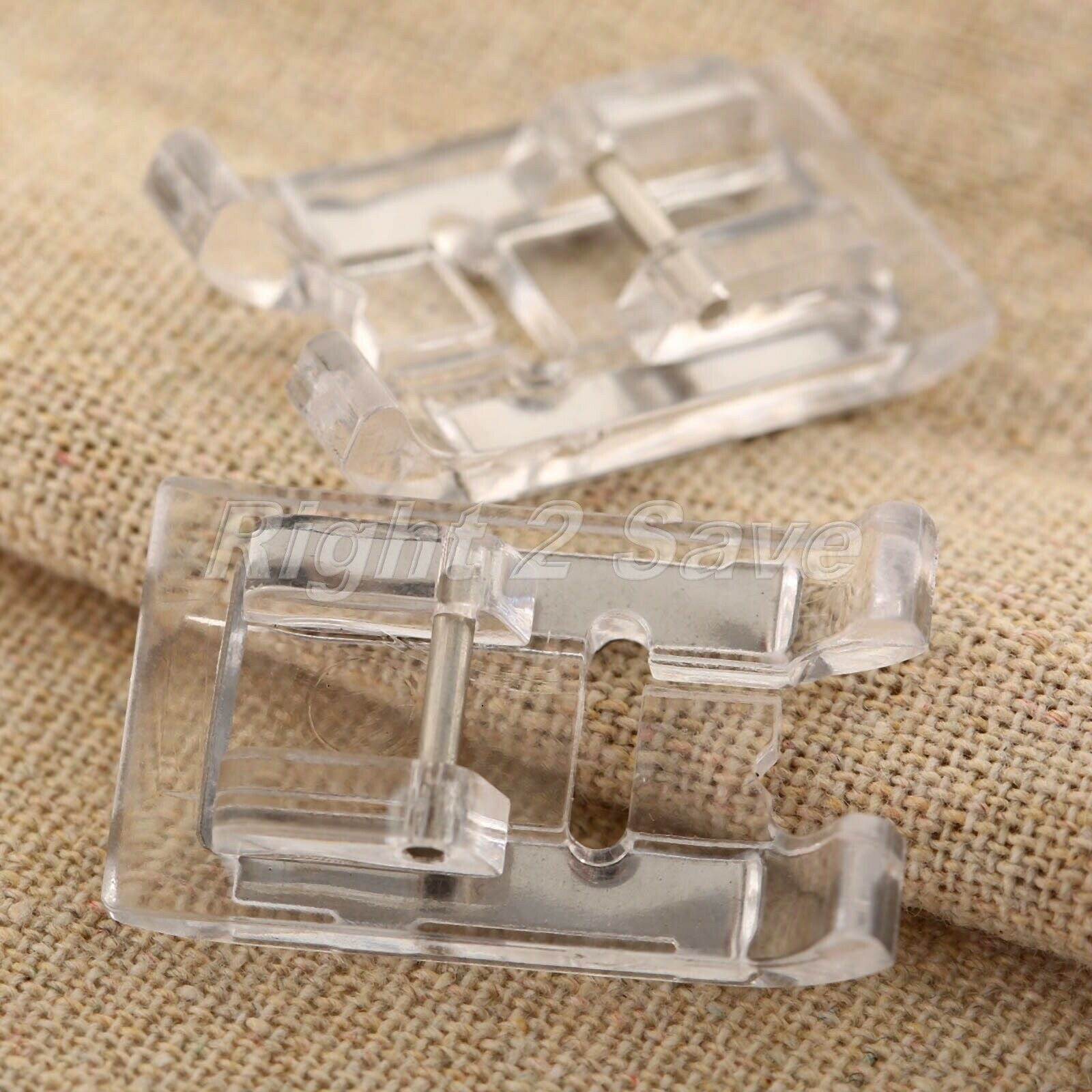Plastic Stainless Steel Satin Stitch Foot For Domestic Sewing Machines Janome