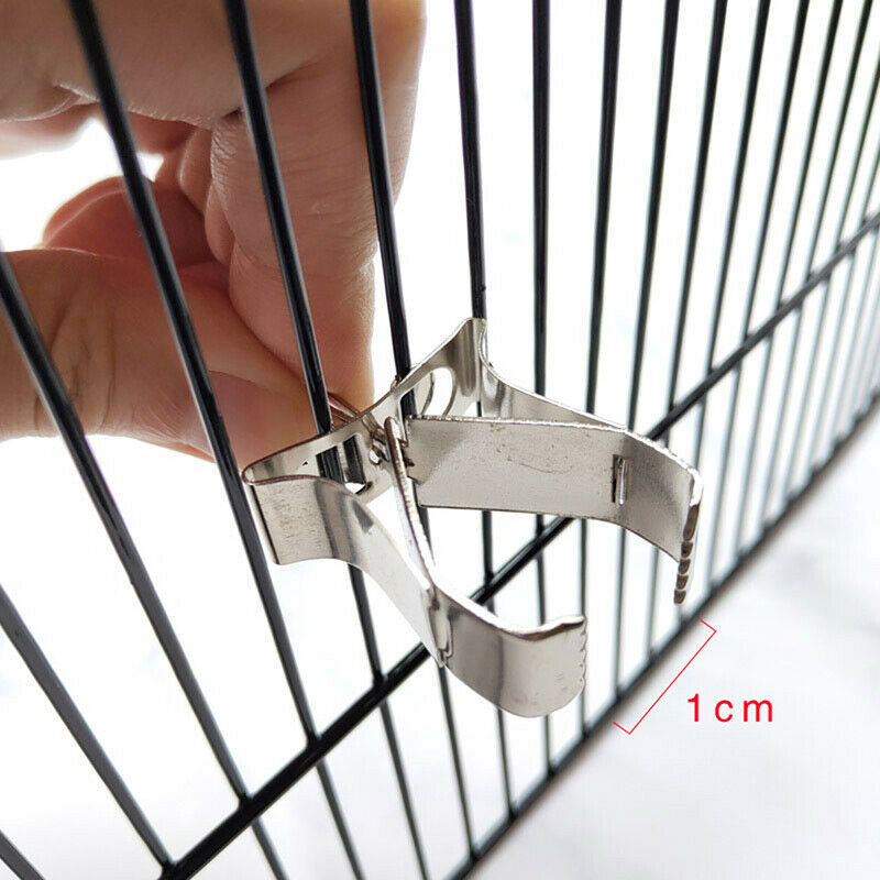 Birds Food Holder Pet Parrot Feeding Fruit Vegtable Clip Feeder DeviceY NVMOTDF