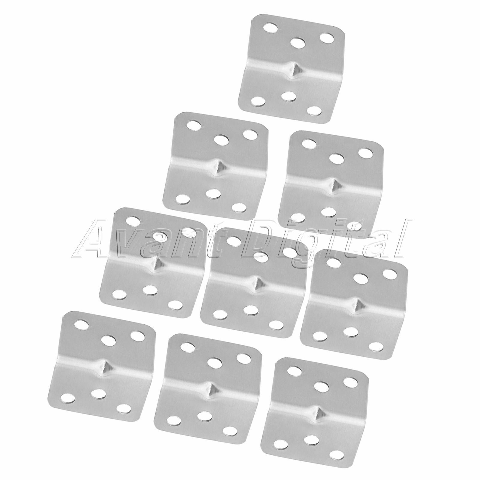 Stainless Steel Corner Brace Joint L Shape Right Angle Code Brackets Fasteners