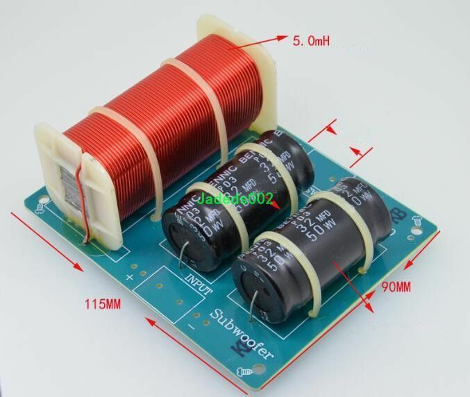 Subwoofer crossover Filter Car Audio Frequency divider amplifier speaker divider