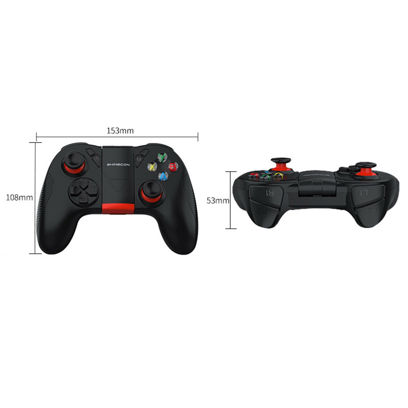 B04 Shinecon Wireless Game Controller Gamepad for Android IOS Smartphone Tablet
