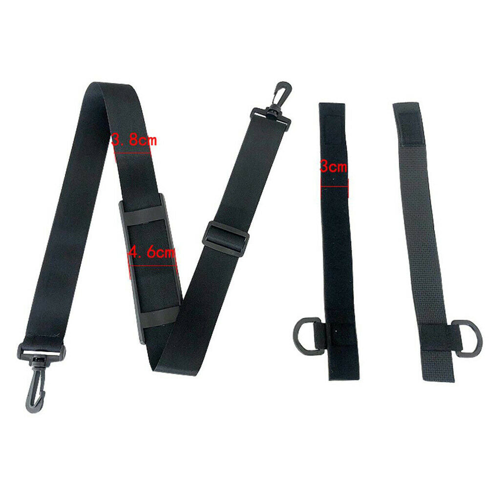 Fishing Rod Trackle Straps Belt Black Rod Accessory Rod Carrier for Trucks