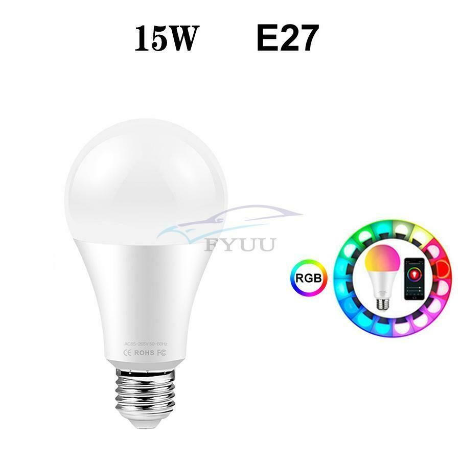 1 Piece Base E27 Remote Control WIFI Smart Light Bulbs For IOS/Android System