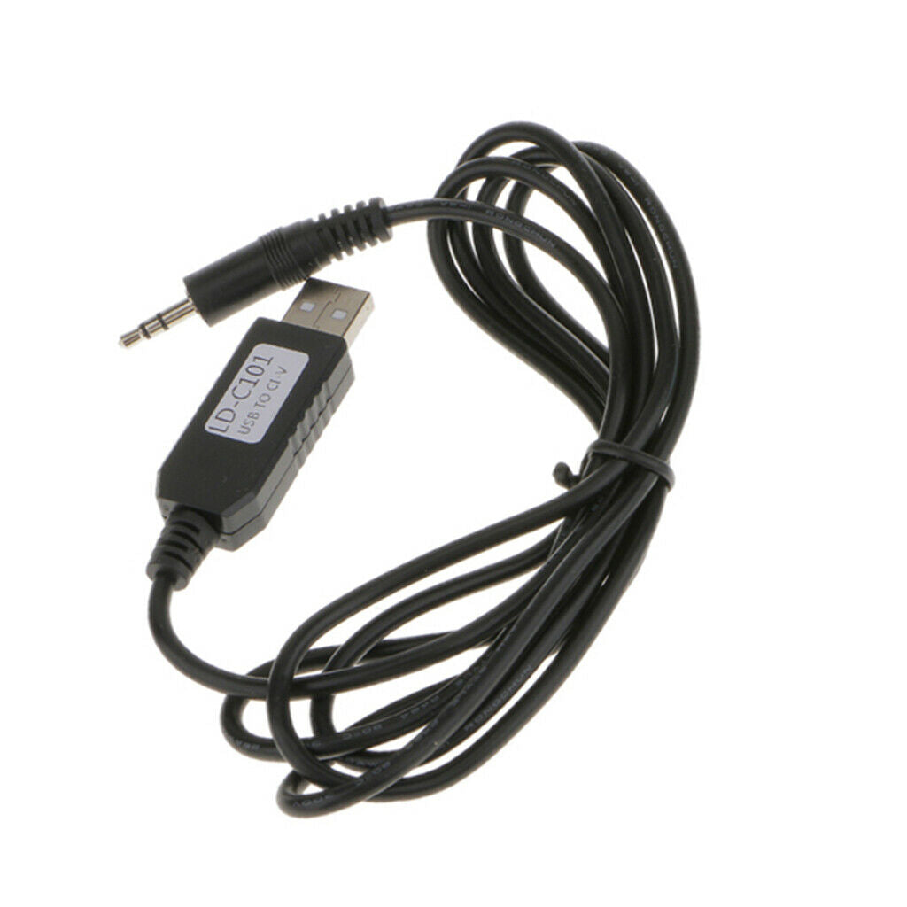 59inch CI-V Cat USB Interface Cable Connector For IC-707 IC-718 IC-725 IC-726