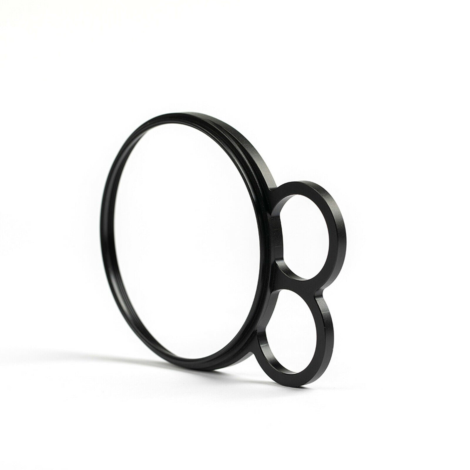 77mm Filter Kaleidoscope Handle 2 Finger Ring for Studio Photographers