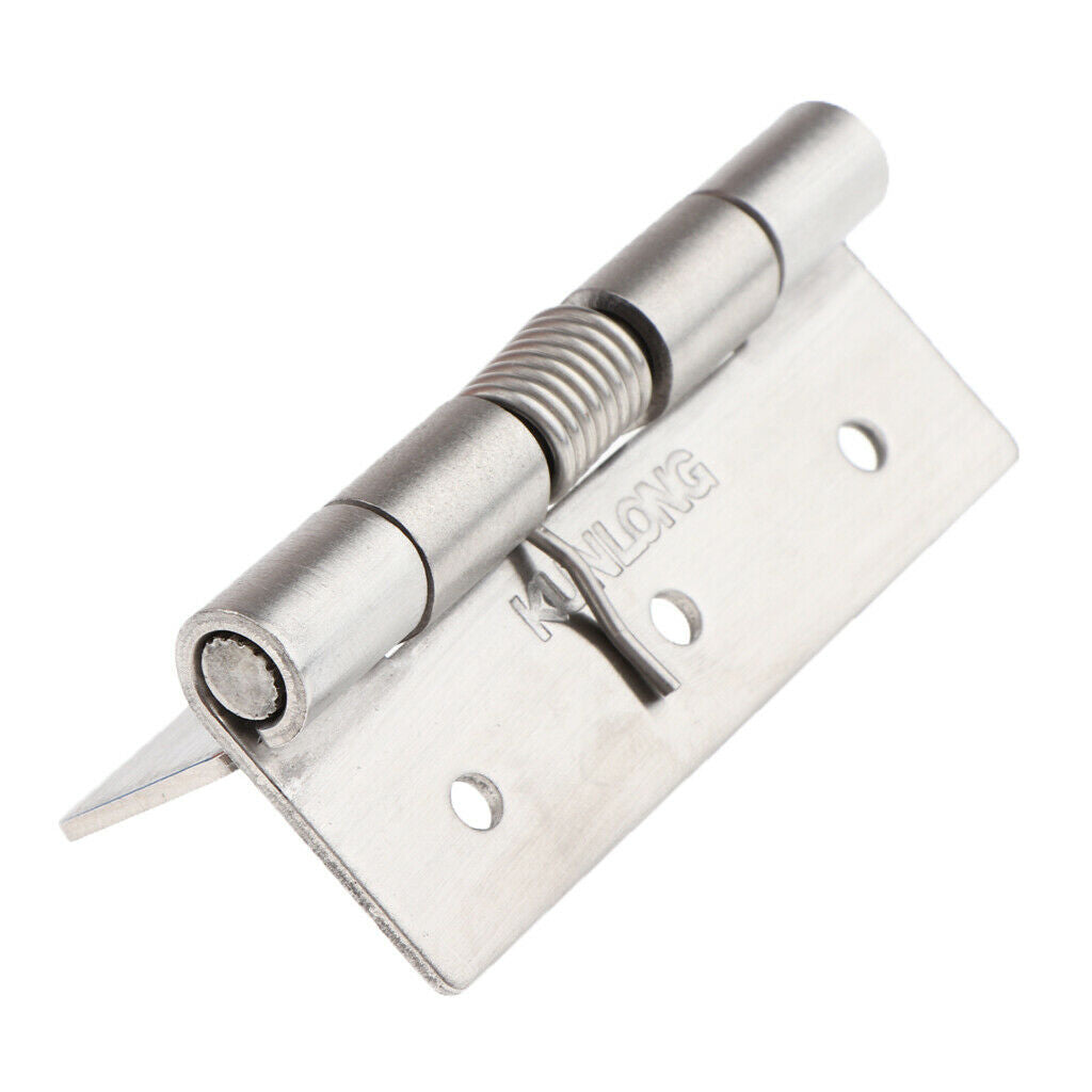 Thickened Stainless Steel Door Hinge 60x40mm with Automatic Closure