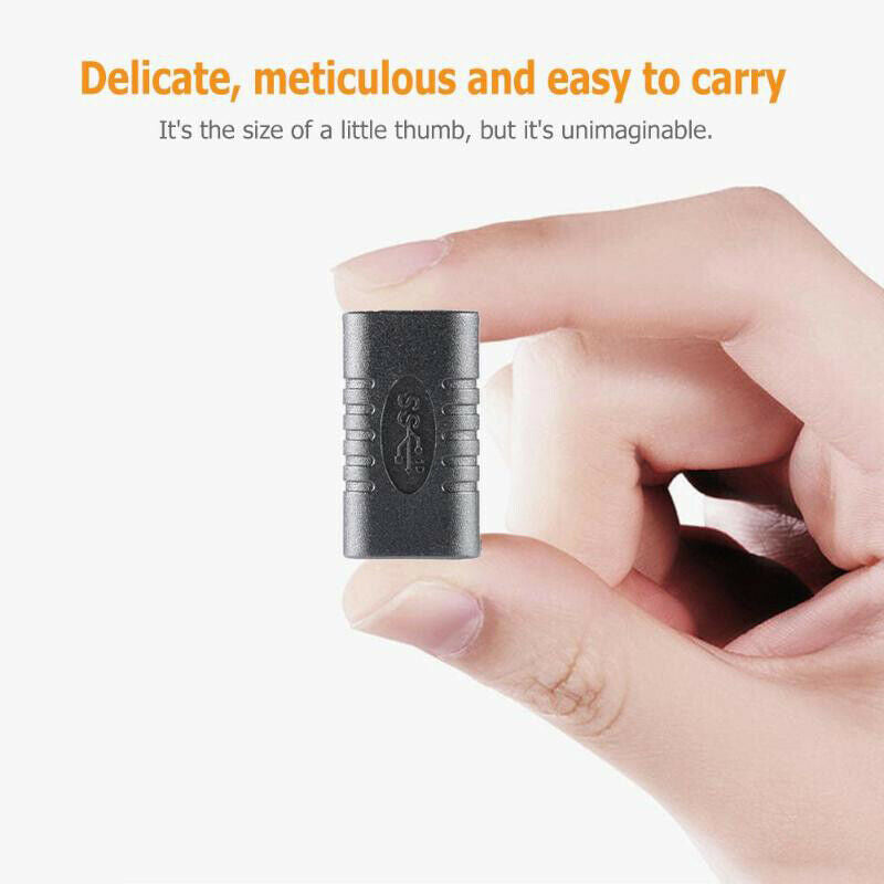 USB 3.1 Type-C Female to Female Coupler USB-C Converter Adapter Connector.l8