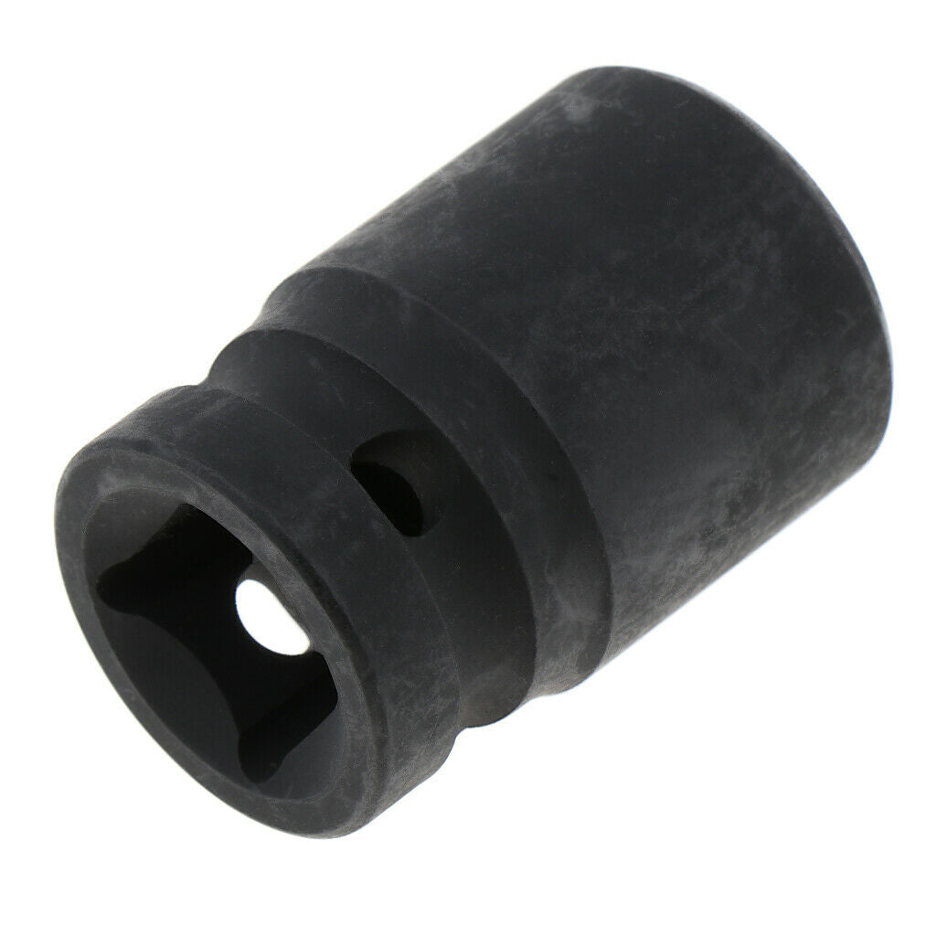 Heavy Duty 1/2'' Drive 17mm 6 Point Hex Deep Impact Metric Socket 38mm Long