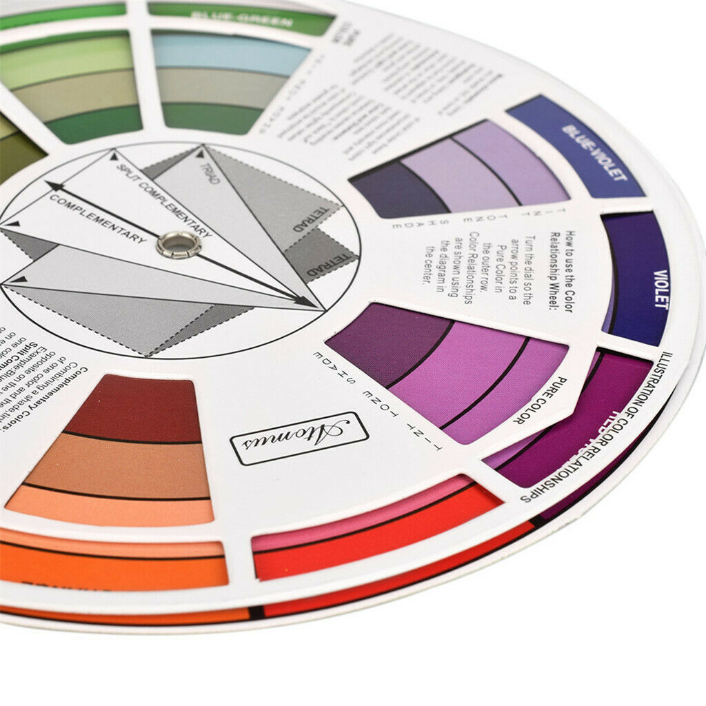 Double Sided Makeup Color Matching Mixing Guide Plate For Permanent Makeup