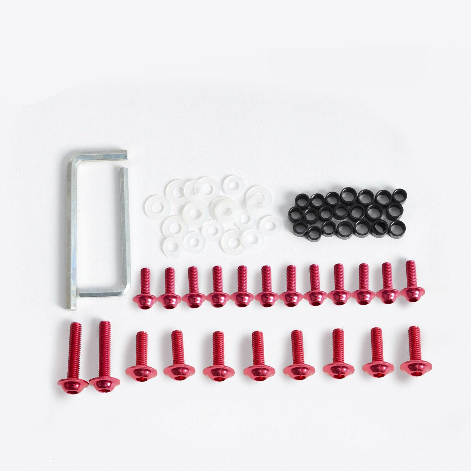 223x Motorcycle Windscreen Fairing Bolts Kit Fastener Clips Washers Hardware Kit