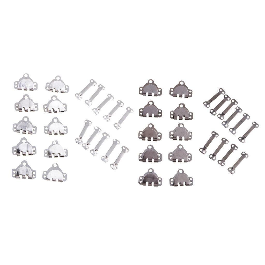 20 Sets Garment Hooks & Eyes Fasteners for Trousers Skirt Sewing Accessories