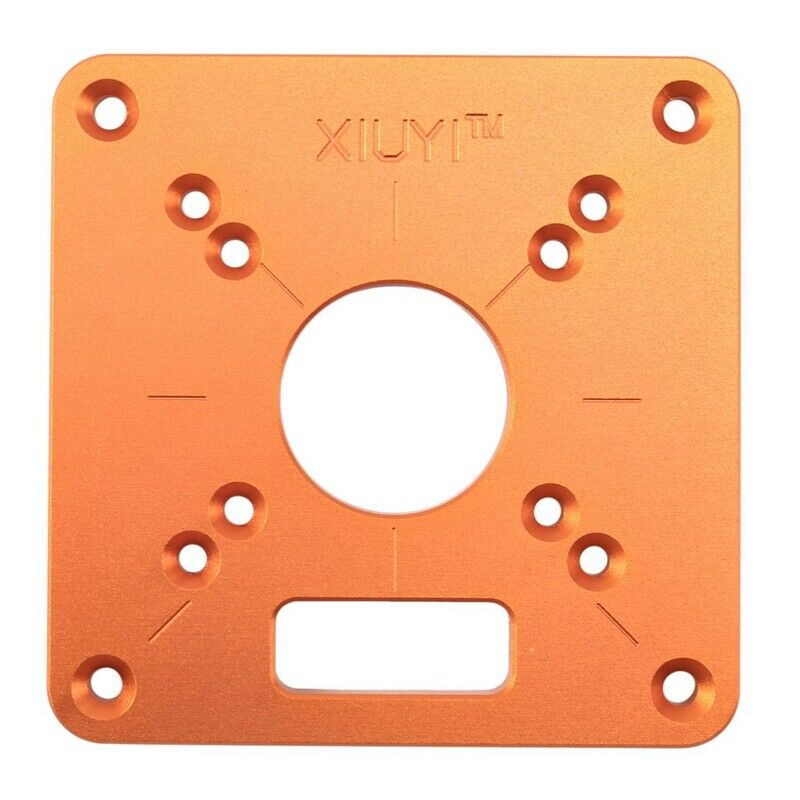 Universal RT0700C Aluminium Router Table Insert Plate Woodworking Benches WoodS6