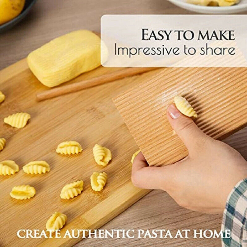 Noodles Wooden Butter Table And Popsicles Non-stick Butter Gnocchi BoardsFCA