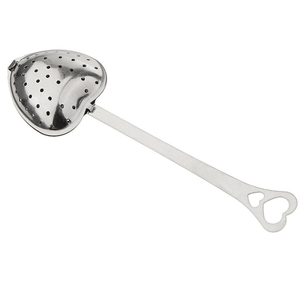 Stainless Steel Heart Shaped Tea Infuser For Loose Leaf Tea and Mulling Spices