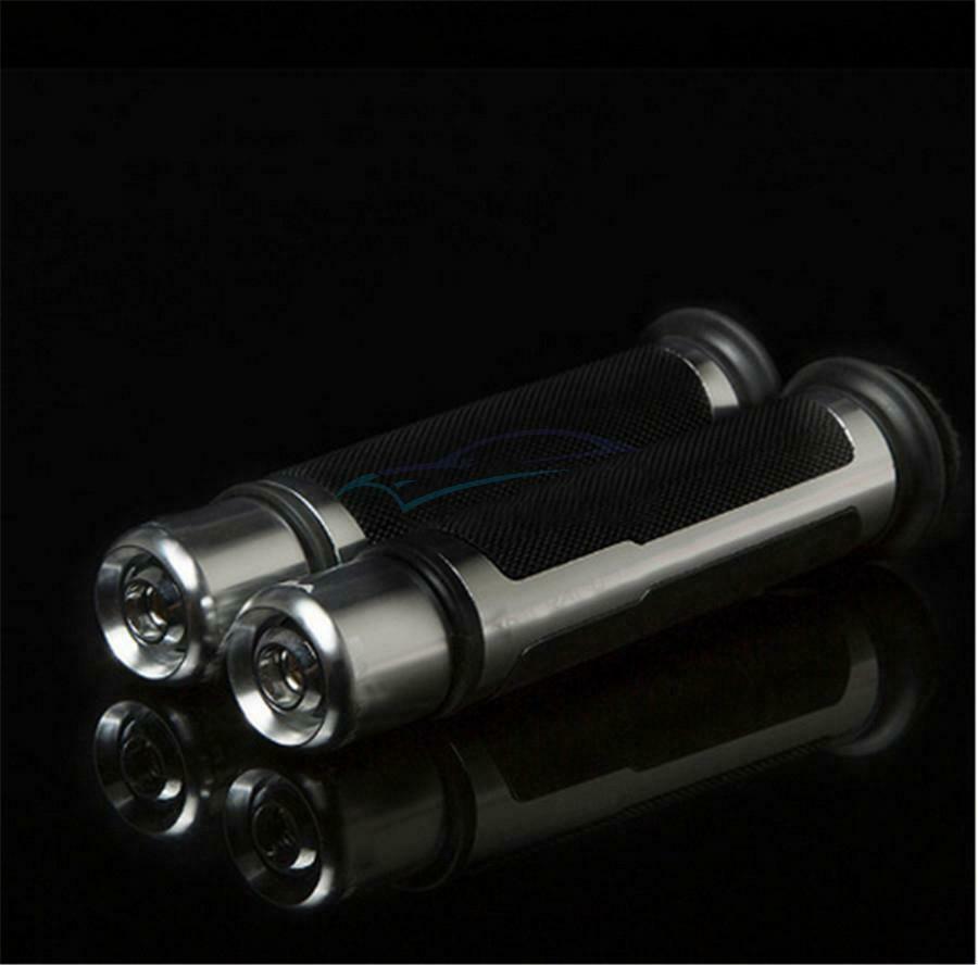 1 Set CNC Aluminum &ABS Plastic Motorcycle 7/8'' Handlebar Grips&Handlebar Ends