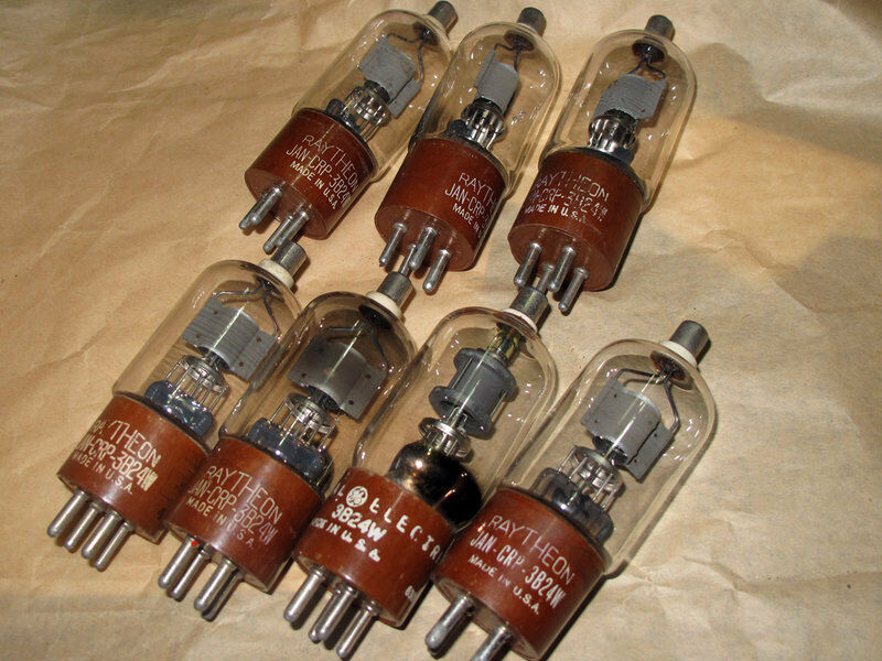 1PCS - RAYTHEON 3B24 / 3B24W / 3B24WA Vacuum tube (box tube-s024)