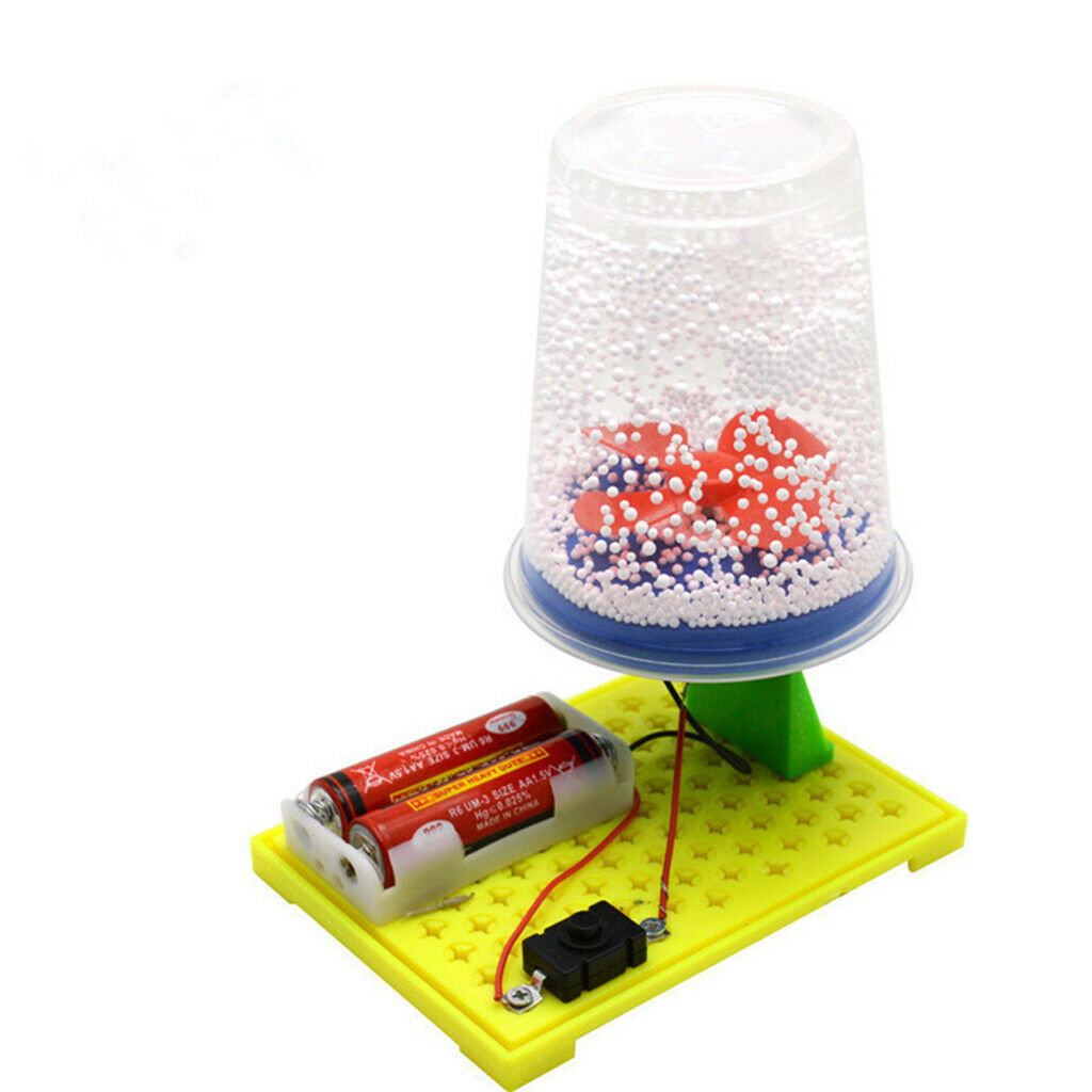 Kid Science Experiment Kits - DIY Electric Electrostatic Snow & Colorful Fiber
