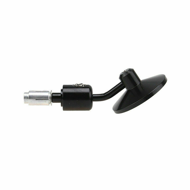 Universal Black Aluminum 7/8" 22mm Bar End Side Rearview Mirrors Motorcycle