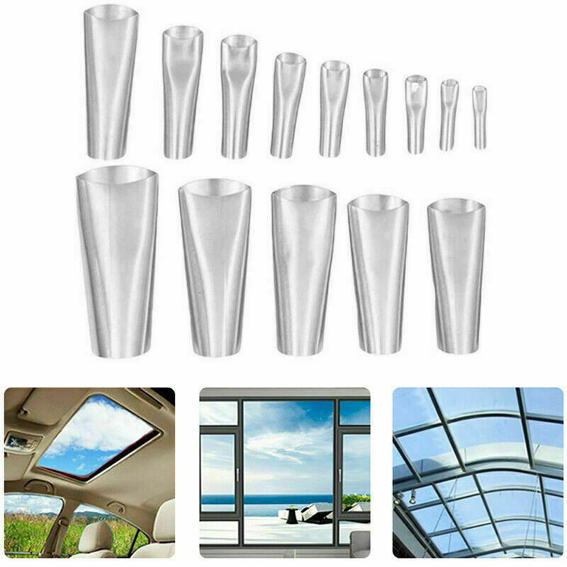 14Pcs Stainless Steel Applicator Tool Finisher Caulking Nozzle Kitchen Sealant